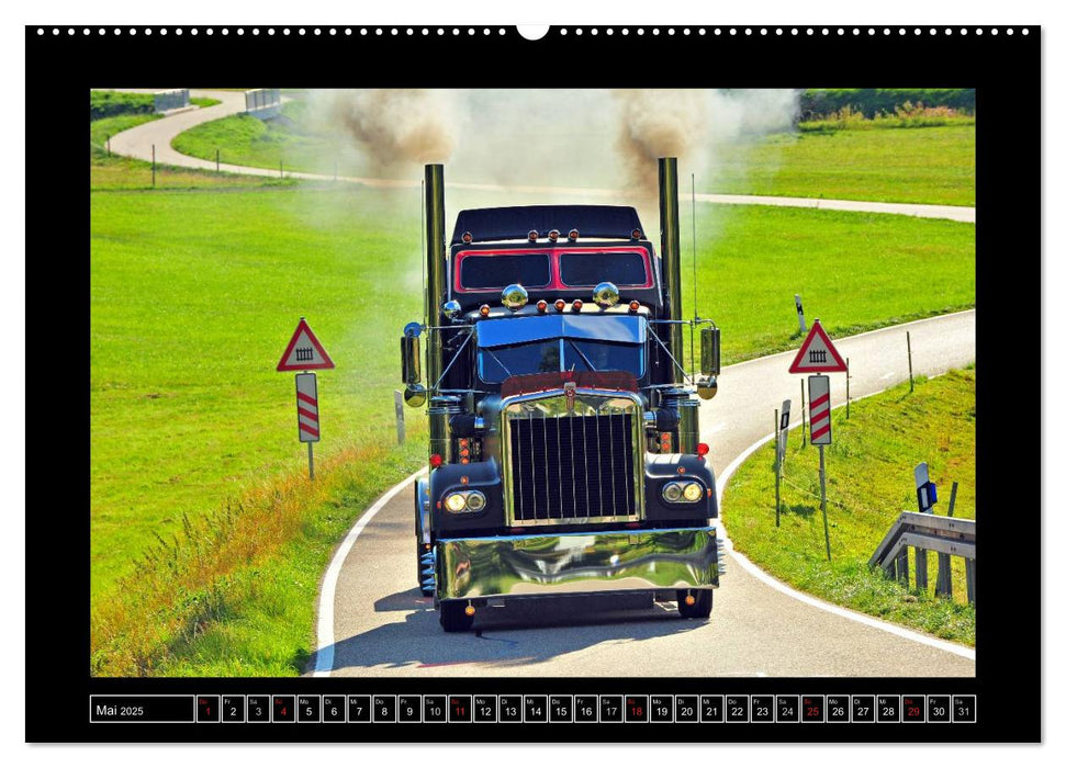 Kenworth W900A EXTHD (CALVENDO Wandkalender 2025)