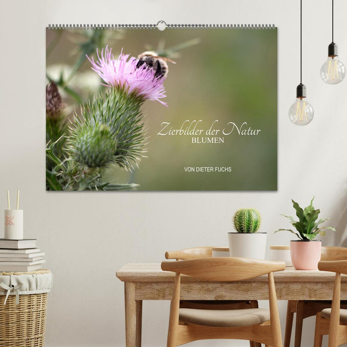 Zierbilder der Natur BLUMEN (CALVENDO Wandkalender 2025)