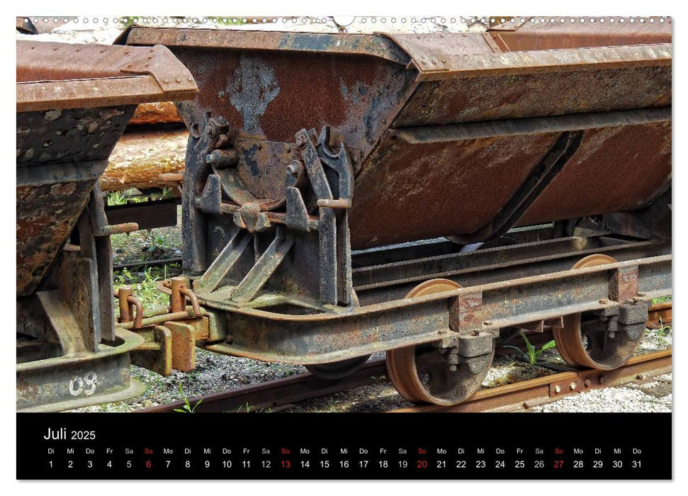 Waldeisenbahn Bad Muskau (CALVENDO Premium Wandkalender 2025)