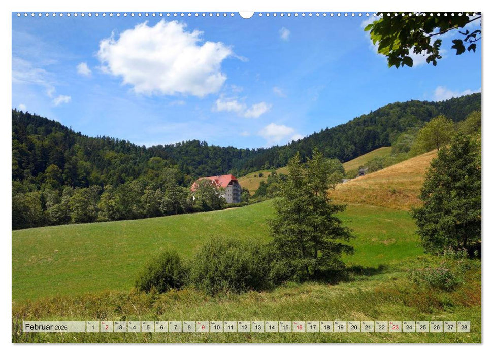 Glottertal im Schwarzwald (CALVENDO Premium Wandkalender 2025)