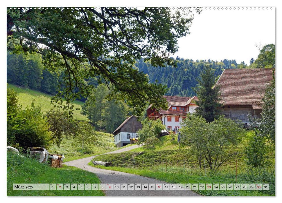 Glottertal im Schwarzwald (CALVENDO Premium Wandkalender 2025)