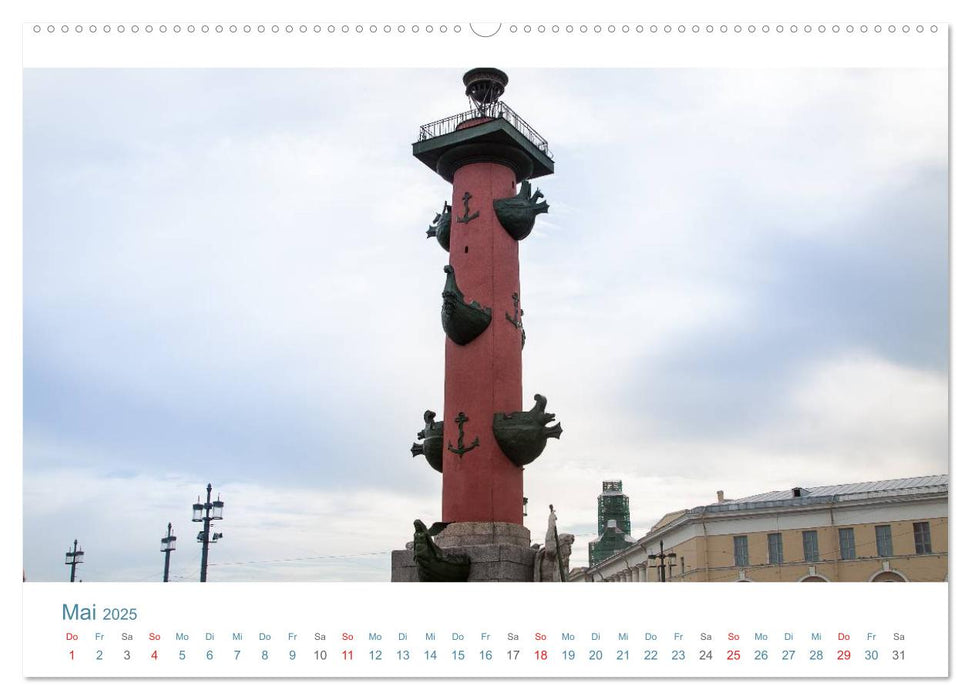 Sankt Petersburg - "Venedig des Nordens" (CALVENDO Premium Wandkalender 2025)