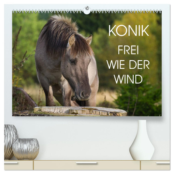 Konik - Frei geboren (CALVENDO Premium Wandkalender 2025)