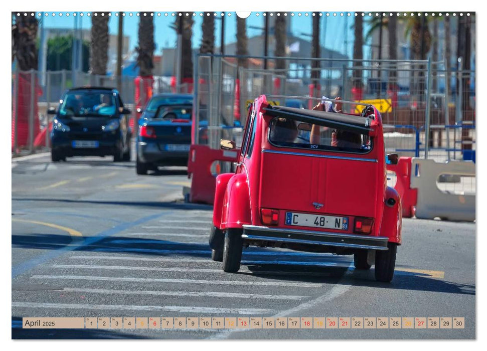 Citroën 2CV - die Ente (CALVENDO Premium Wandkalender 2025)