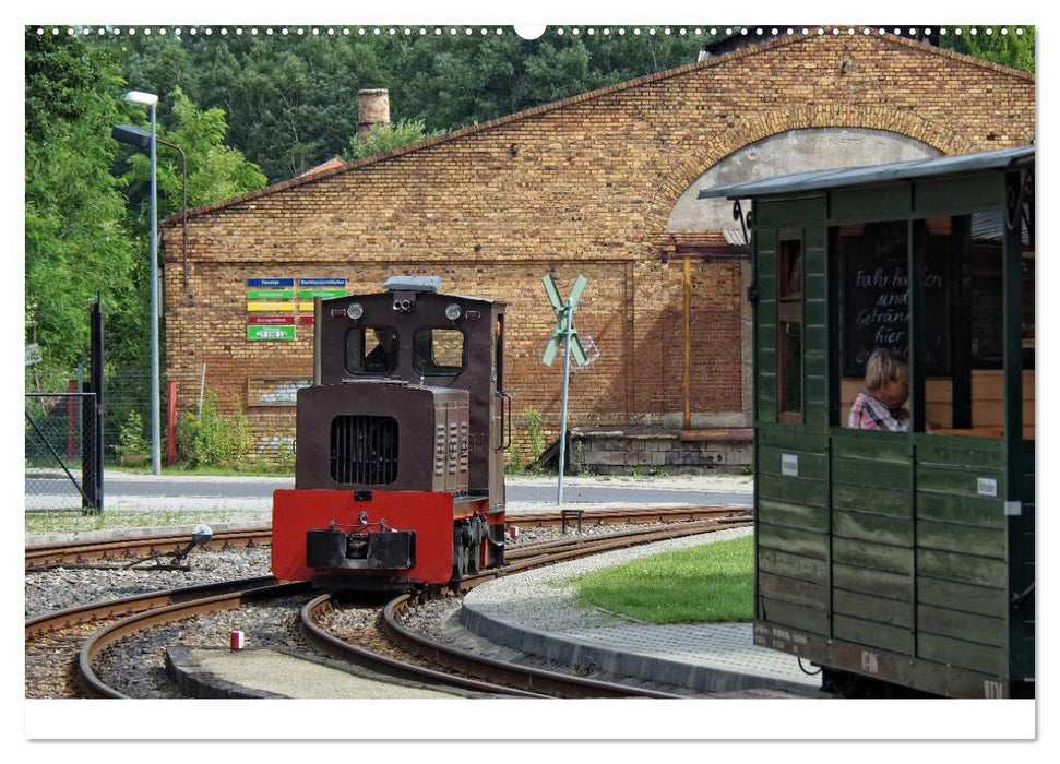 Waldeisenbahn Bad Muskau (CALVENDO Wandkalender 2025)