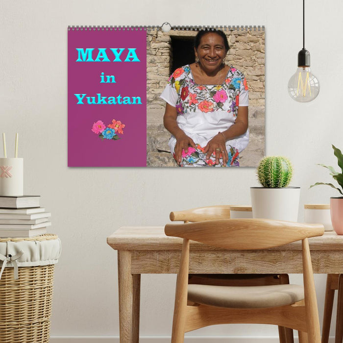 Maya in Yukatan 2025 (CALVENDO Wandkalender 2025)