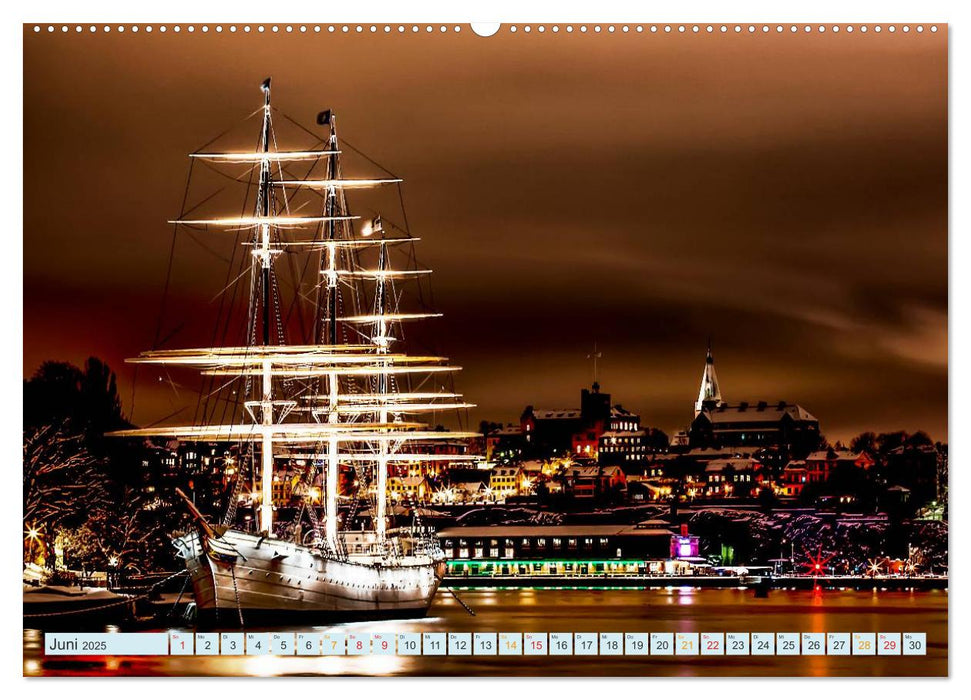 Stockholm - Venedig des Nordens (CALVENDO Premium Wandkalender 2025)