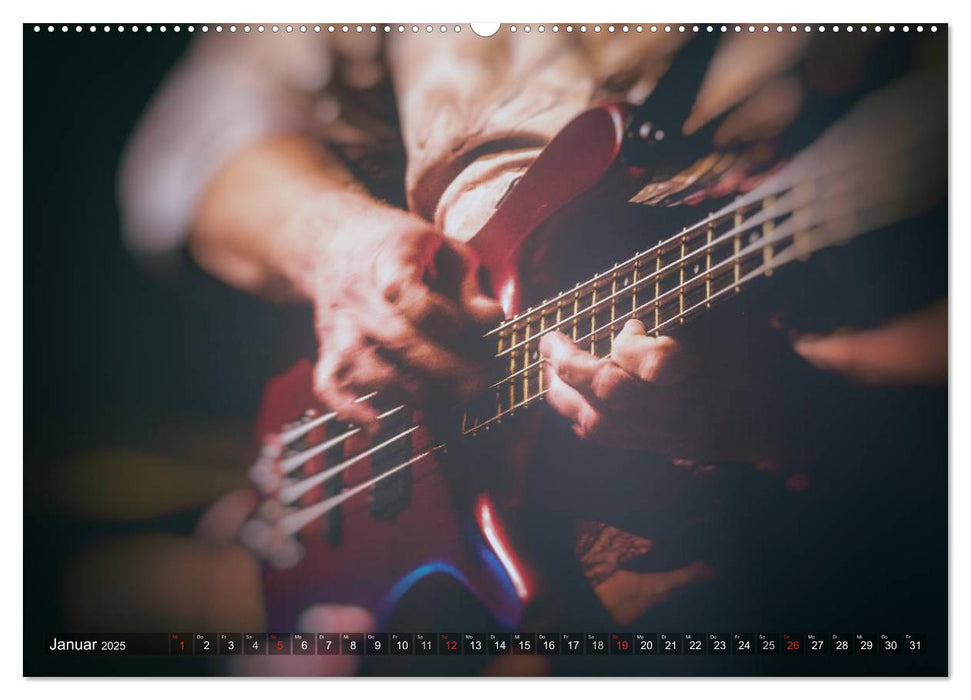 Gitarren - Live (CALVENDO Premium Wandkalender 2025)