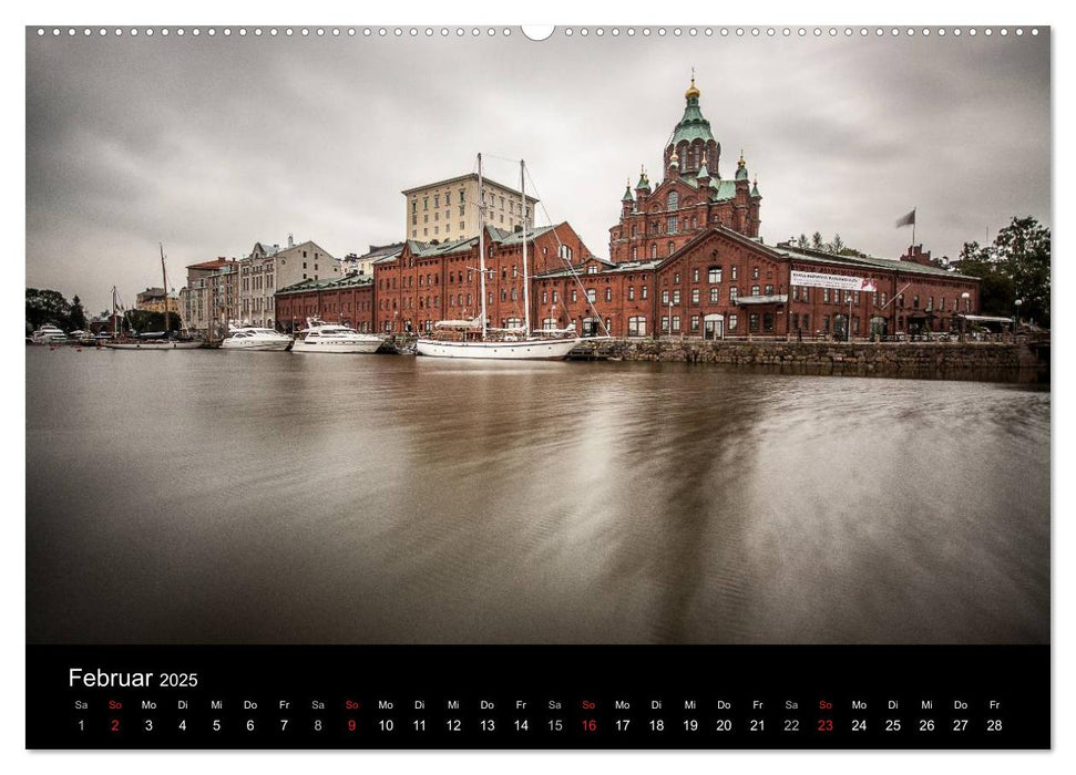 Helsinki / Besuchen - Entdecken - Erleben (CALVENDO Wandkalender 2025)