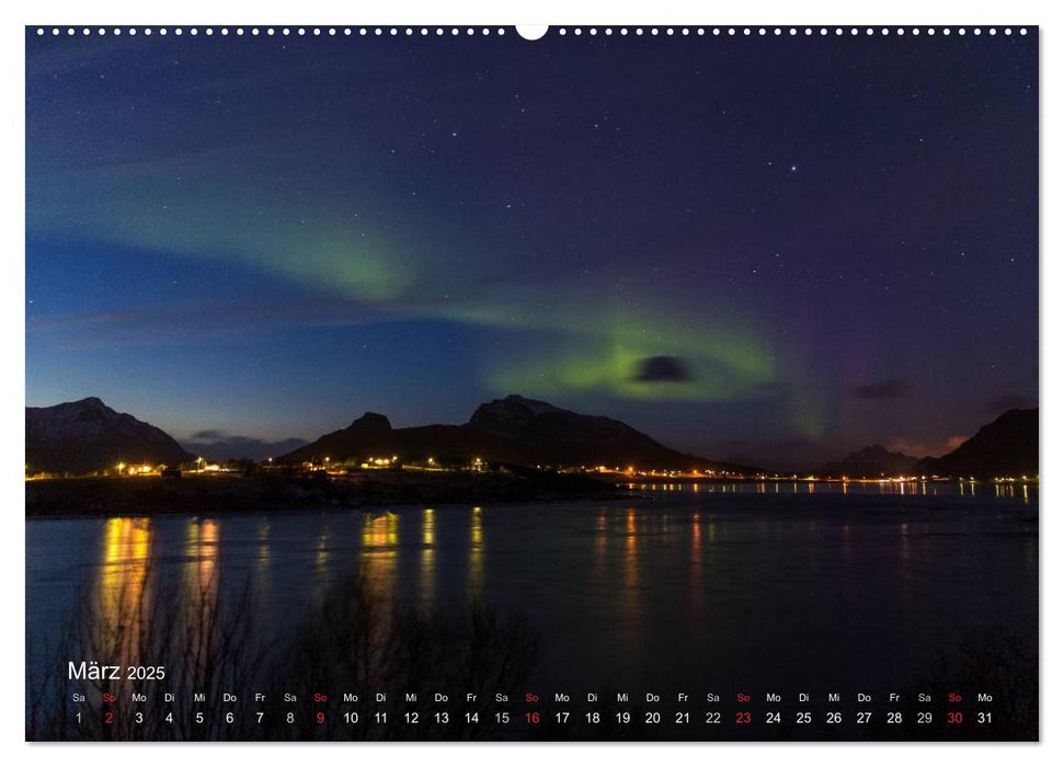 Vesterålen - Inseln des Lichts (CALVENDO Premium Wandkalender 2025)