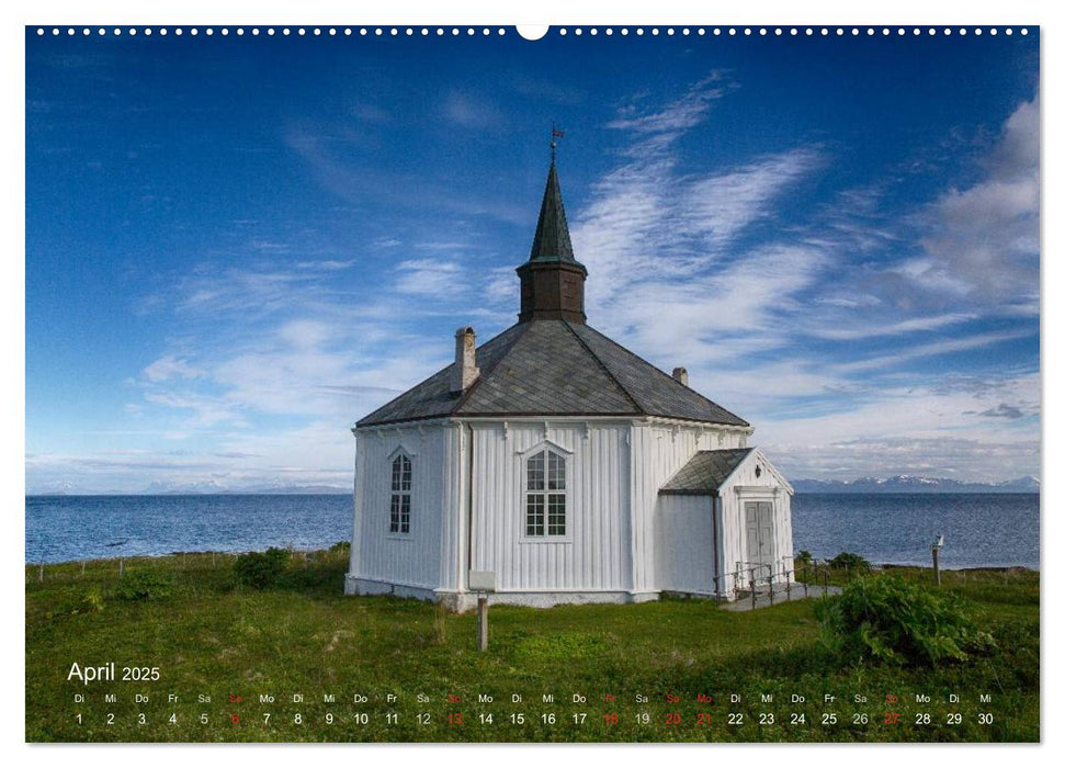 Vesterålen - Inseln des Lichts (CALVENDO Premium Wandkalender 2025)