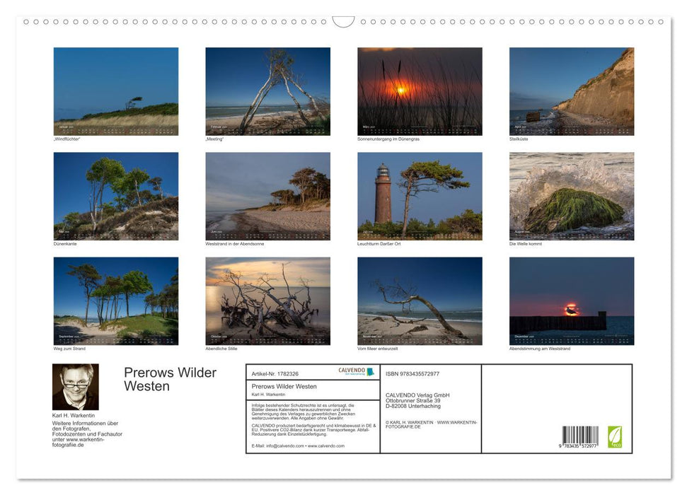 Prerows Wilder Westen (CALVENDO Wandkalender 2025)