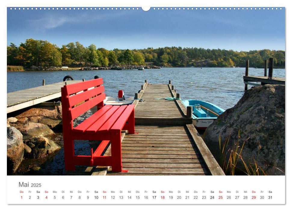 Meine Lieblingsplätze in Südschweden (CALVENDO Premium Wandkalender 2025)