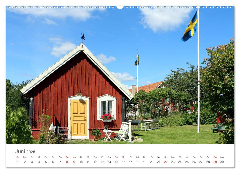 Meine Lieblingsplätze in Südschweden (CALVENDO Premium Wandkalender 2025)