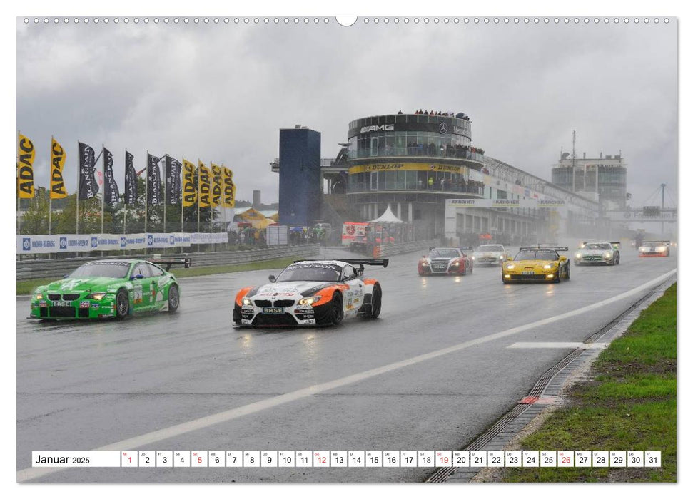 Motorsport am Nürburgring (CALVENDO Premium Wandkalender 2025)