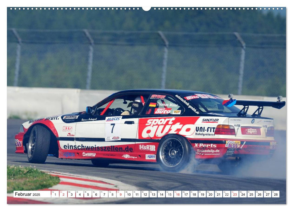 Motorsport am Nürburgring (CALVENDO Premium Wandkalender 2025)