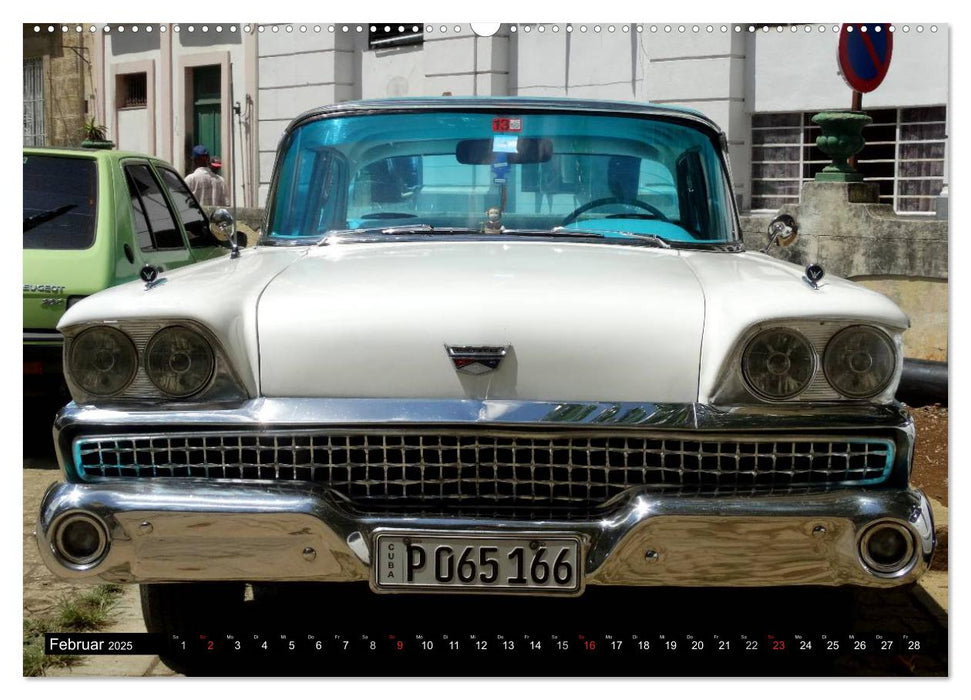 Auto-Legenden Ford Fairlane 500 (CALVENDO Premium Wandkalender 2025)