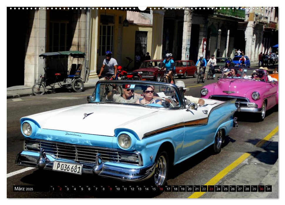 Auto-Legenden Ford Fairlane 500 (CALVENDO Premium Wandkalender 2025)