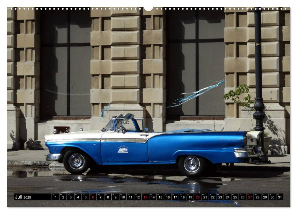 Auto-Legenden Ford Fairlane 500 (CALVENDO Premium Wandkalender 2025)