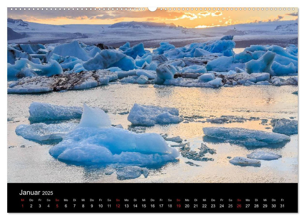 ISLAND - Zauber der Natur (CALVENDO Premium Wandkalender 2025)