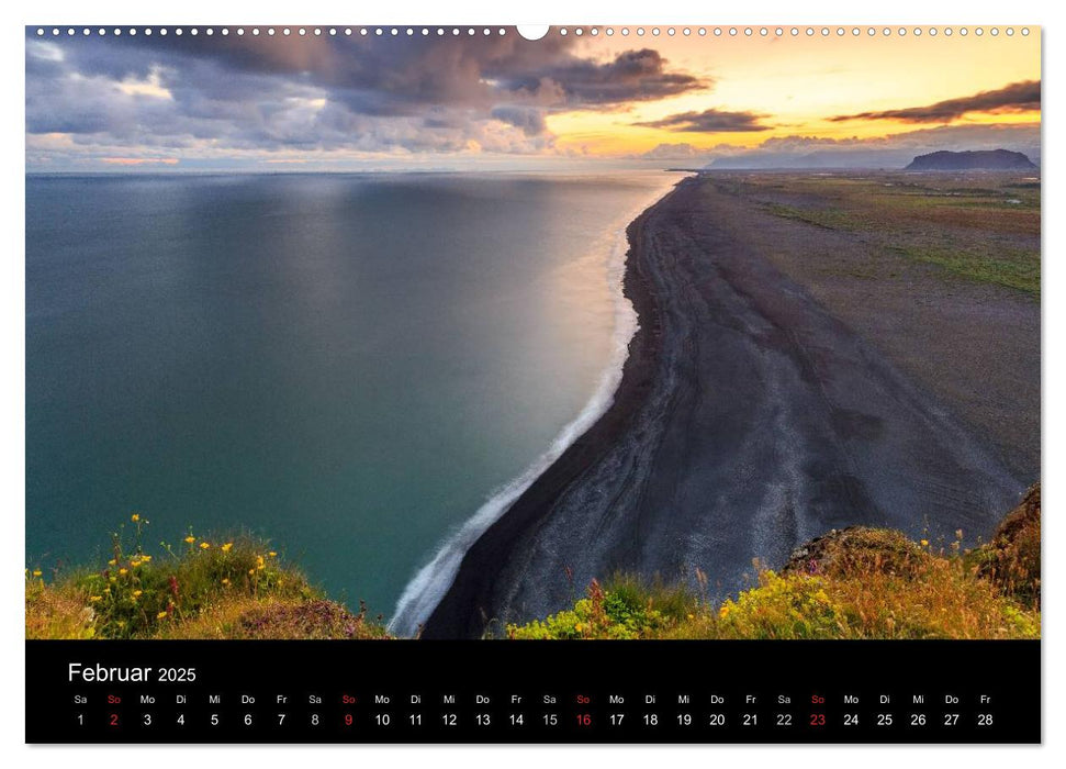 ISLAND - Zauber der Natur (CALVENDO Premium Wandkalender 2025)