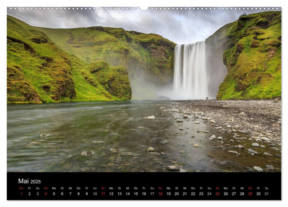 ISLAND - Zauber der Natur (CALVENDO Premium Wandkalender 2025)