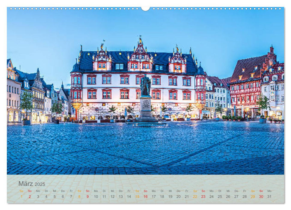 Coburg - oberfränkisches Juwel (CALVENDO Premium Wandkalender 2025)