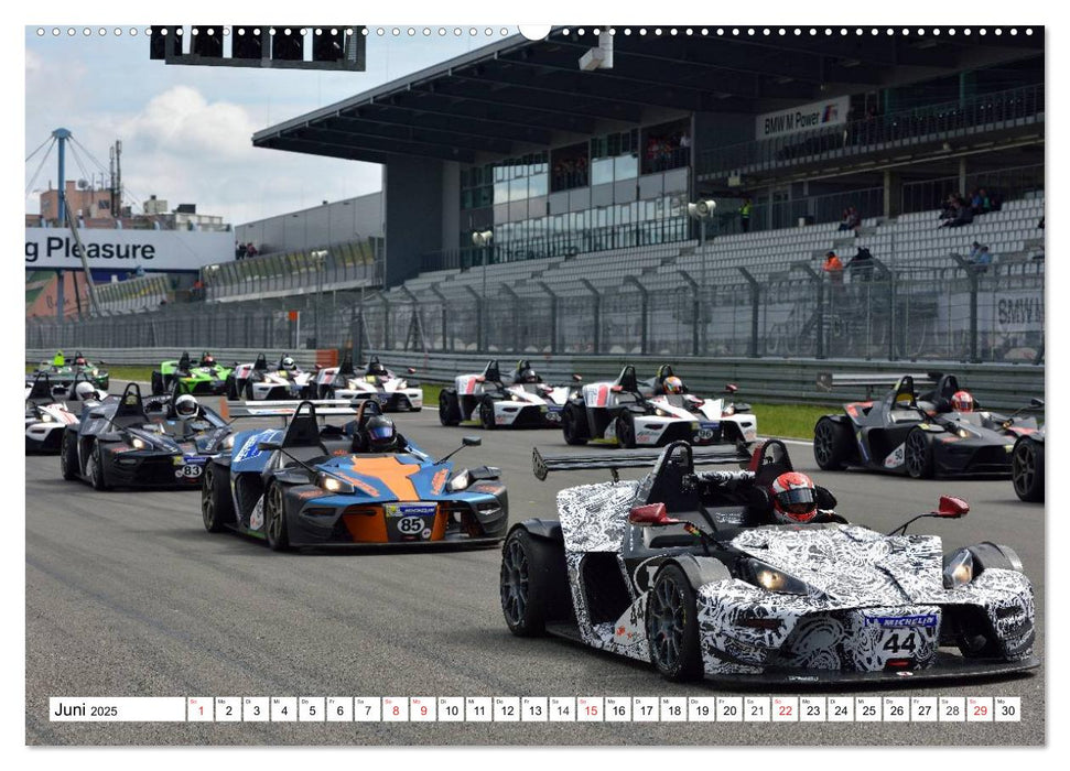 Motorsport am Nürburgring (CALVENDO Wandkalender 2025)