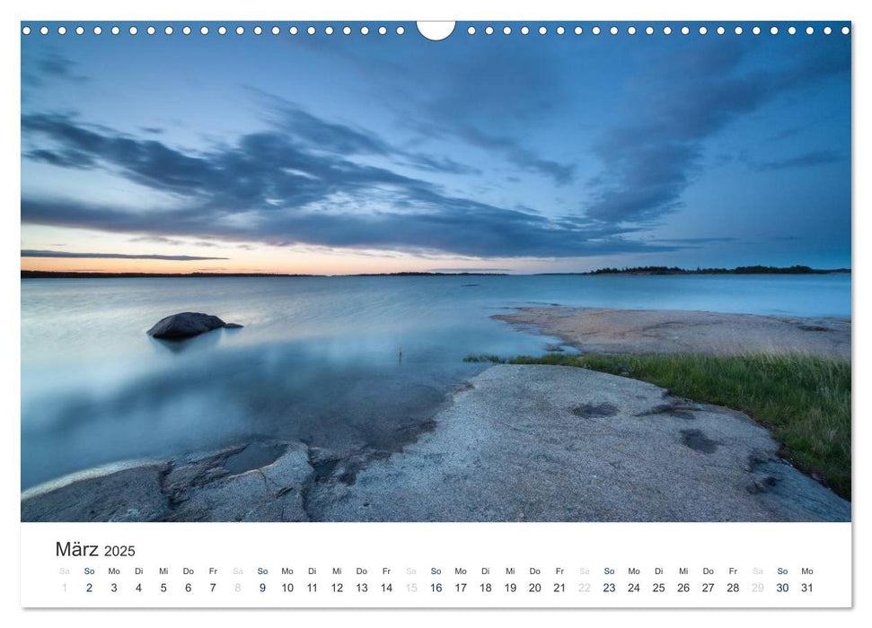 Åland Inseln: Schärengarten der Ostsee (CALVENDO Wandkalender 2025)