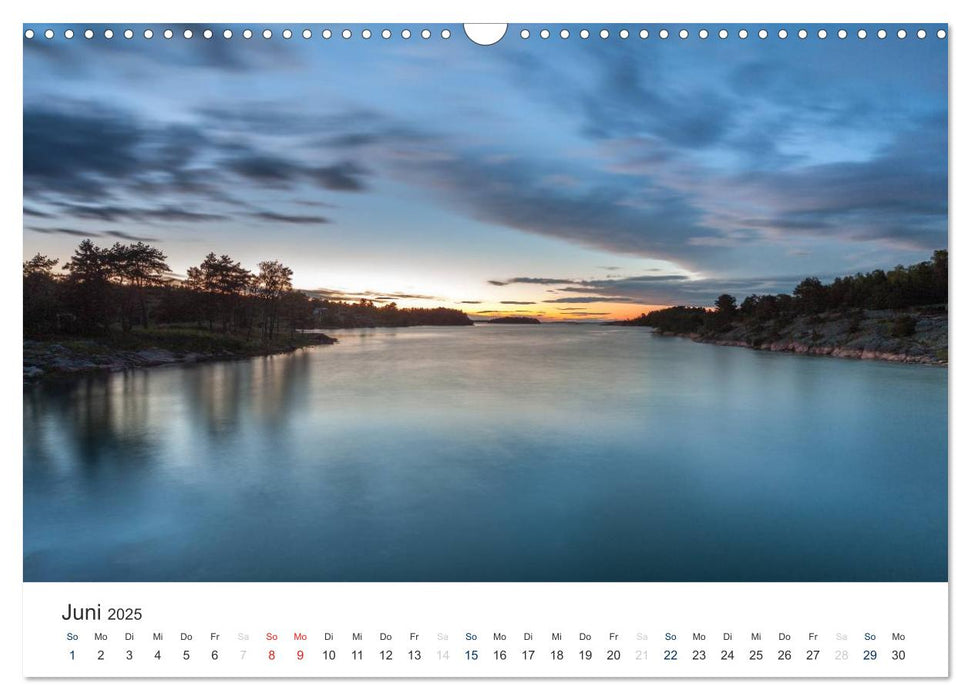 Åland Inseln: Schärengarten der Ostsee (CALVENDO Wandkalender 2025)