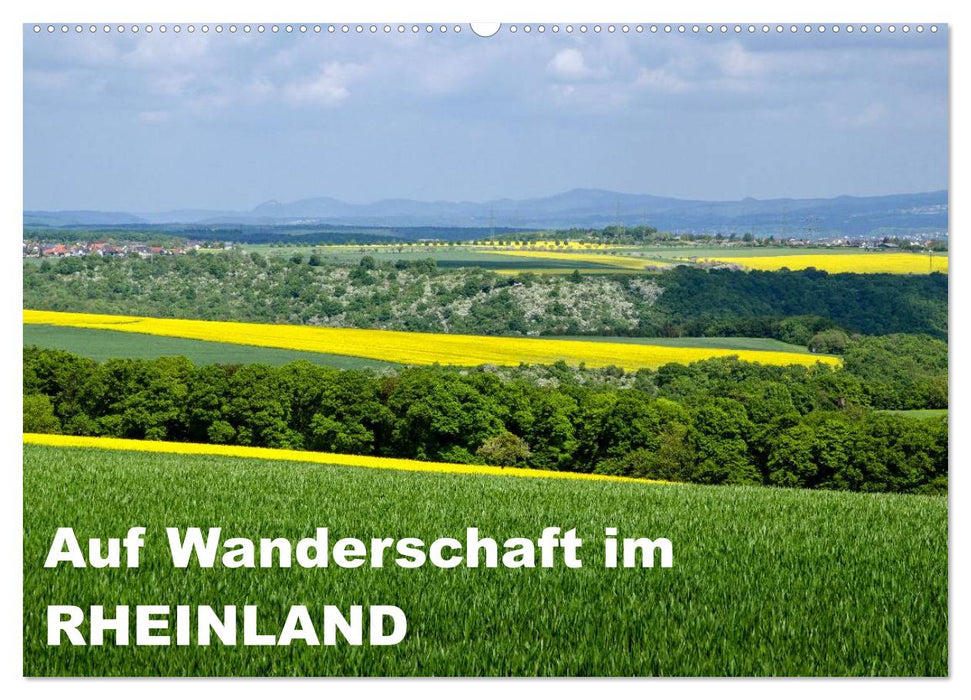 Auf Wanderschaft im Rheinland (CALVENDO Wandkalender 2025)