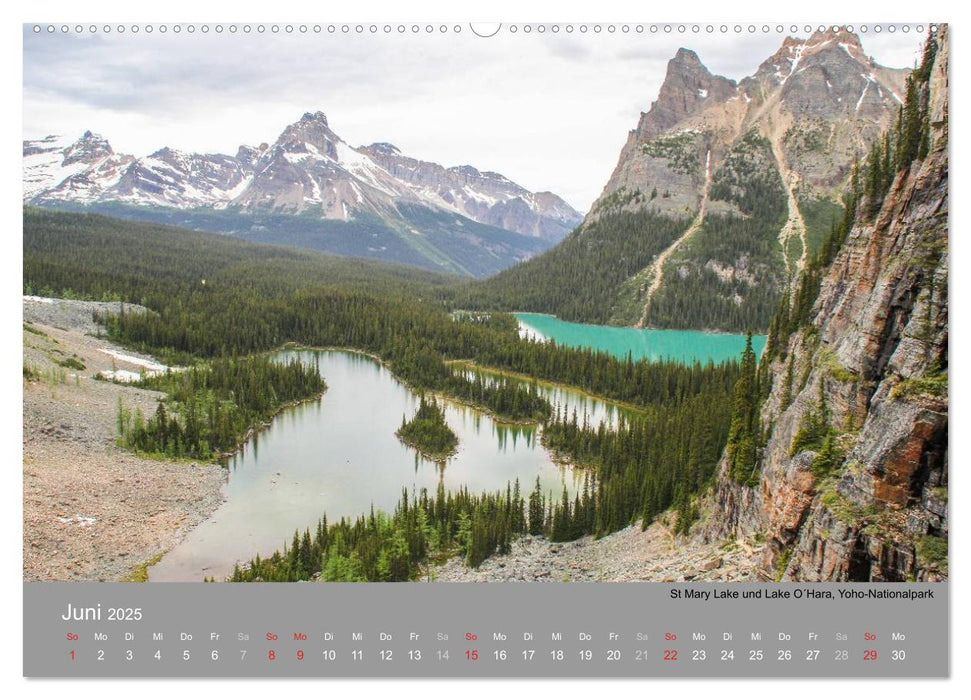 Rocky Mountains 2025 (CALVENDO Premium Wandkalender 2025)