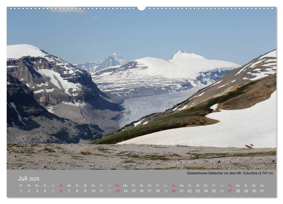 Rocky Mountains 2025 (CALVENDO Premium Wandkalender 2025)