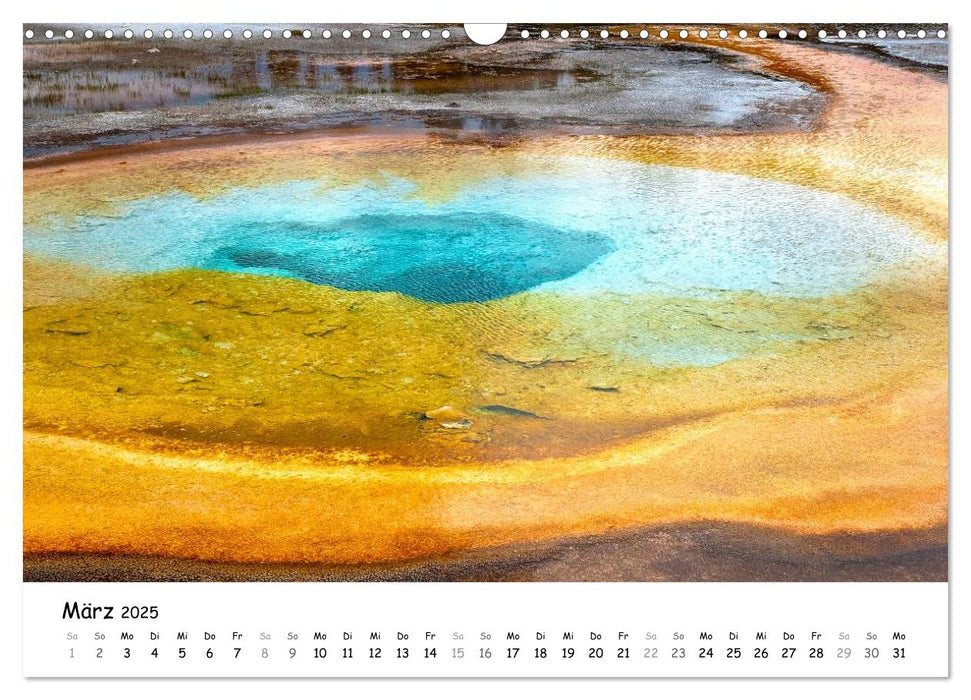 Amerika - Naturschönheiten des Westens (CALVENDO Wandkalender 2025)