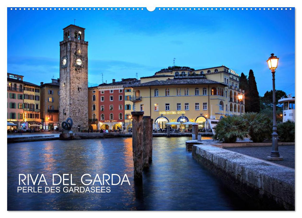 Riva del Garda - Perle des Gardasees (CALVENDO Wandkalender 2025)