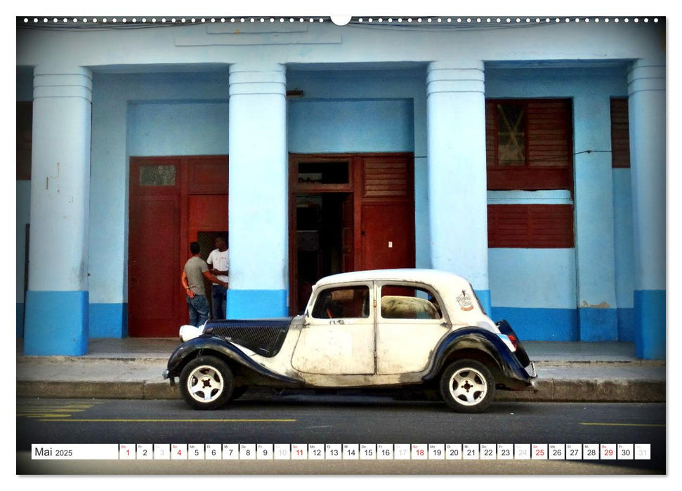 CITROEN - Eine Auto-Legende in Kuba (CALVENDO Premium Wandkalender 2025)