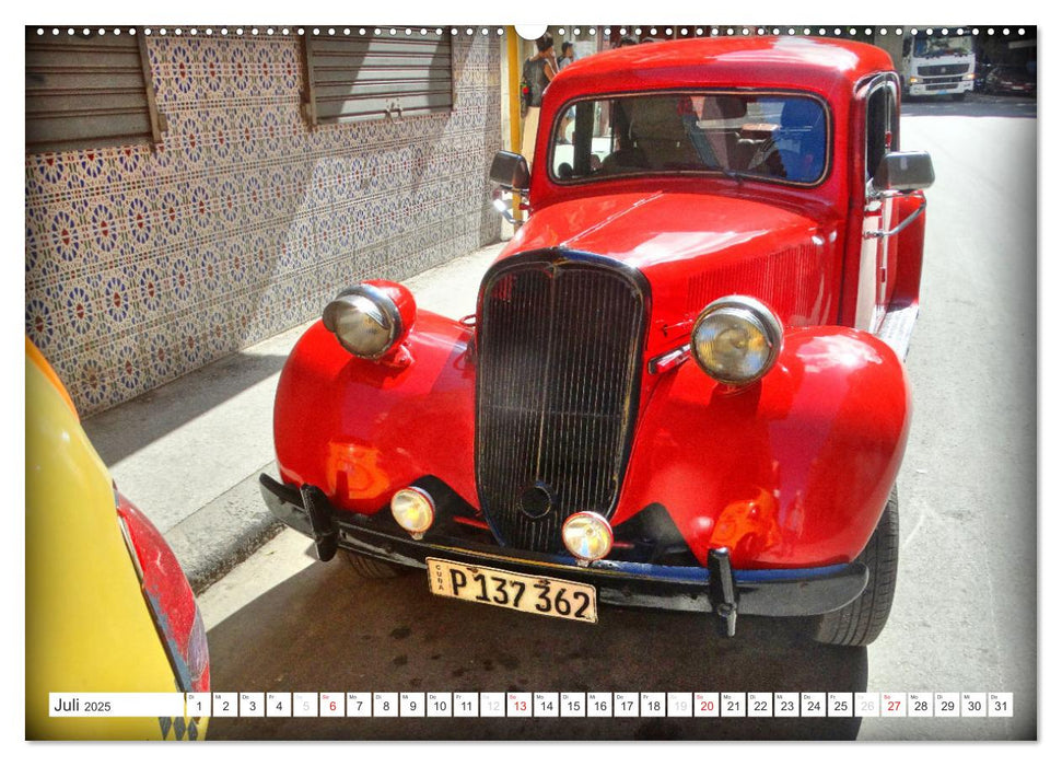 CITROEN - Eine Auto-Legende in Kuba (CALVENDO Premium Wandkalender 2025)