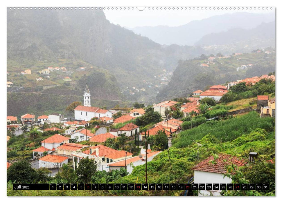 Madeira - Insel mitten im Atlantik (CALVENDO Premium Wandkalender 2025)