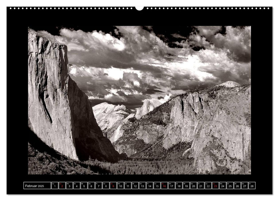 USA - 4000 Meilen Südwest Hommage an die großen SW-Fotografen Amerikas (CALVENDO Wandkalender 2025)