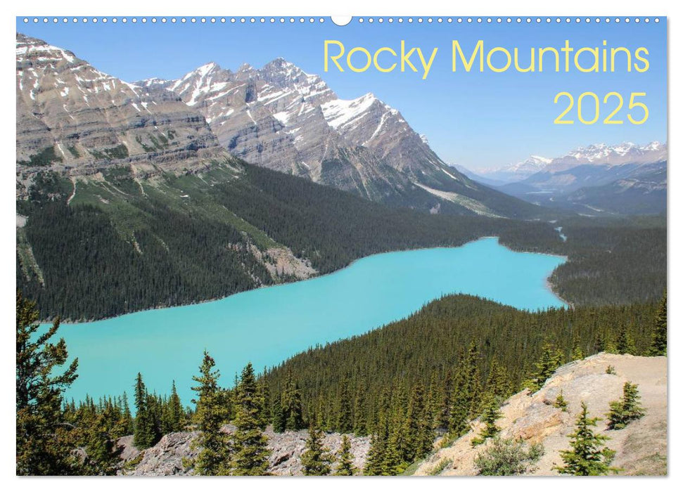 Rocky Mountains 2025 (CALVENDO Wandkalender 2025)