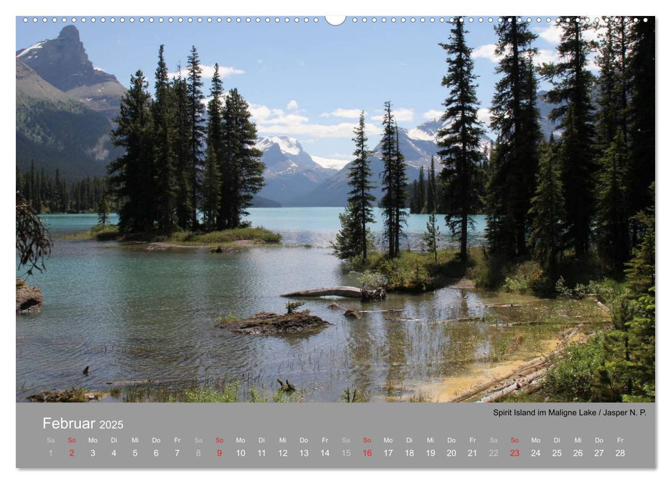 Rocky Mountains 2025 (CALVENDO Wandkalender 2025)