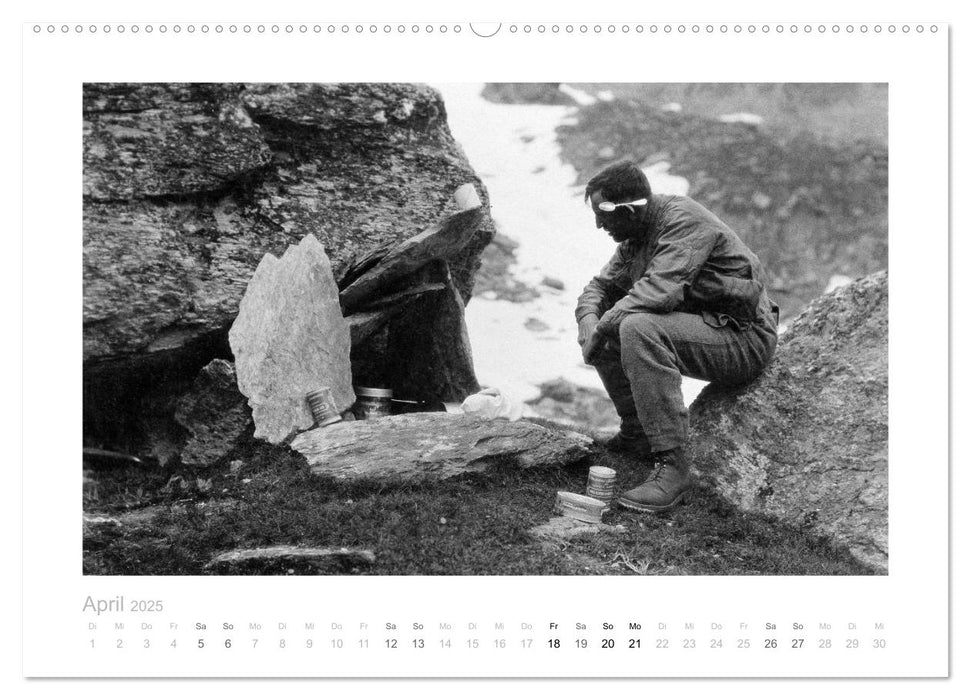 Gipfelstürmer - Bergsteigen in den Alpen (CALVENDO Premium Wandkalender 2025)