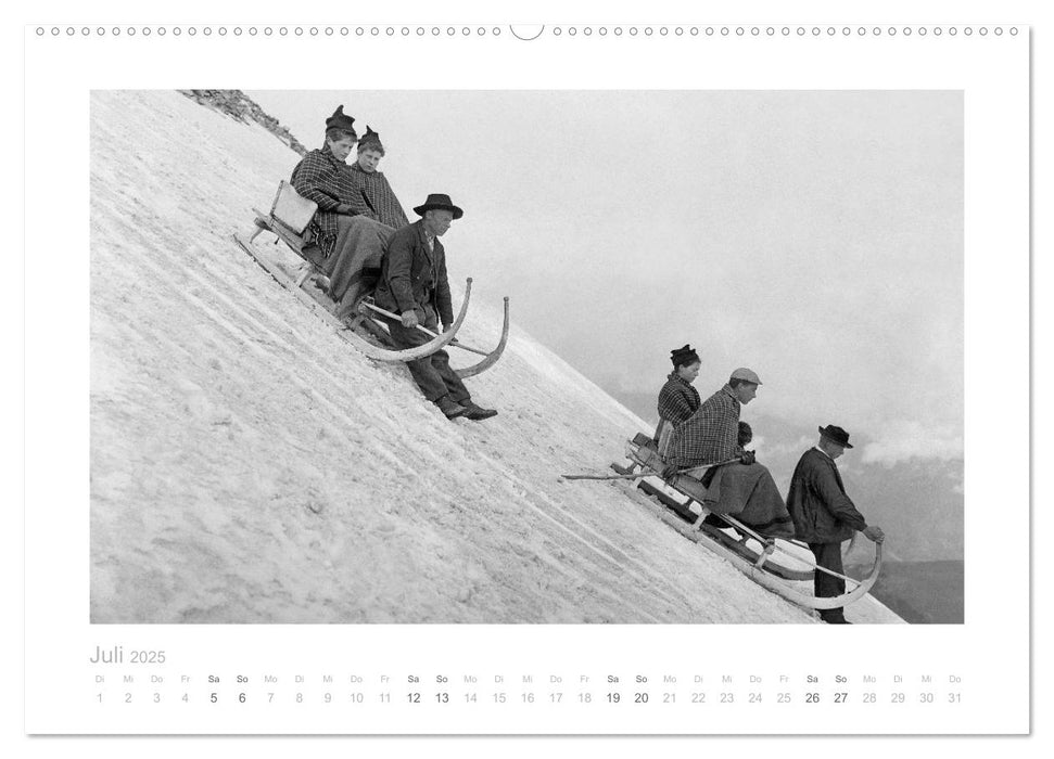 Gipfelstürmer - Bergsteigen in den Alpen (CALVENDO Premium Wandkalender 2025)