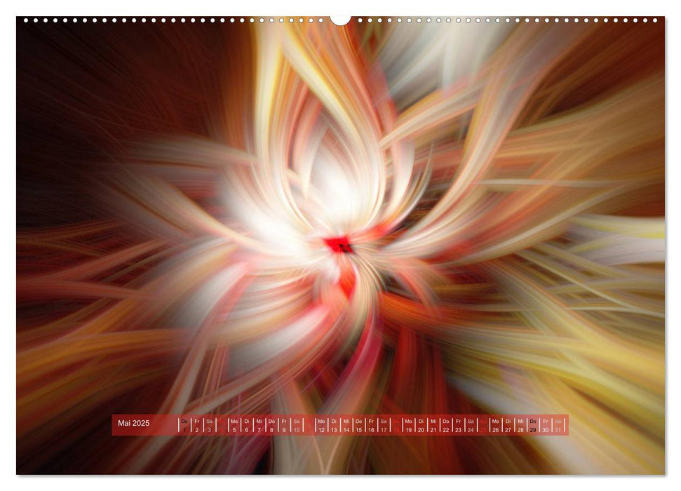 Zen der Farben - Meditative Bilder (CALVENDO Wandkalender 2025)