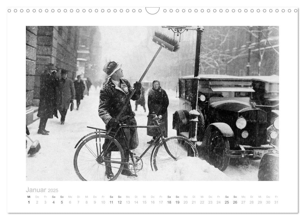 Radfahren in Berlin (CALVENDO Wandkalender 2025)