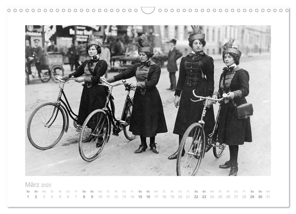 Radfahren in Berlin (CALVENDO Wandkalender 2025)