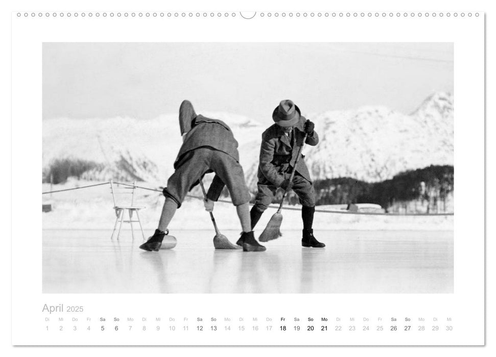 Wintersport und Wettbewerb (CALVENDO Premium Wandkalender 2025)