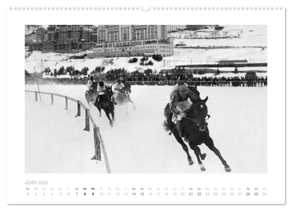 Wintersport und Wettbewerb (CALVENDO Premium Wandkalender 2025)
