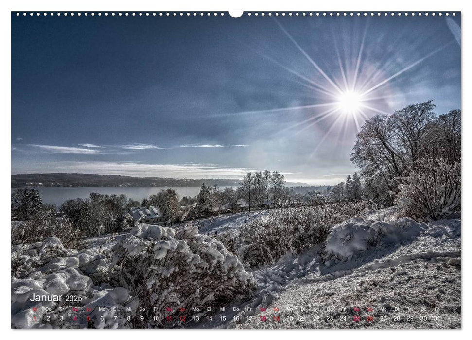 Impressionen vom Starnberger See (CALVENDO Premium Wandkalender 2025)