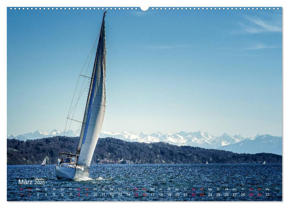 Impressionen vom Starnberger See (CALVENDO Premium Wandkalender 2025)